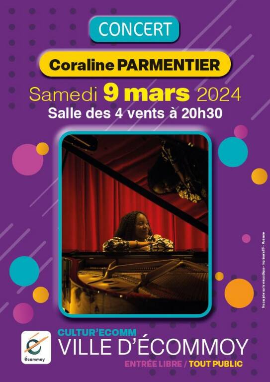 CONCERT DE CORALINE PARMENTIER