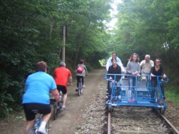 Velo chemin de discount fer