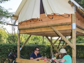 Camping Au Bord de Loire - Toile de tente Treck