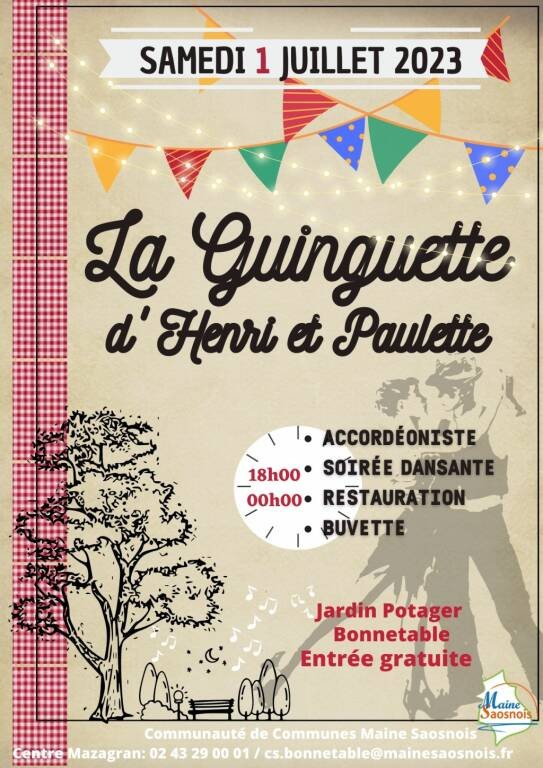 LA GUINGUETTE D'HENRI ET PAULETTE: Festivals and events France ...
