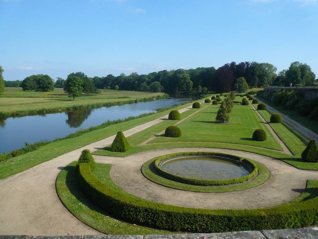 JARDINS DU CHATEAU DU LUDE Gardens France Atlantic Loire Valley