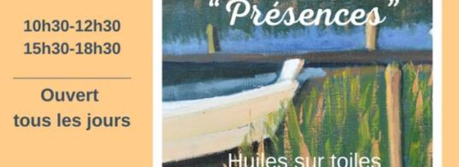 Exposition d'huiles de Catherine-Rose Charlemagne: presences