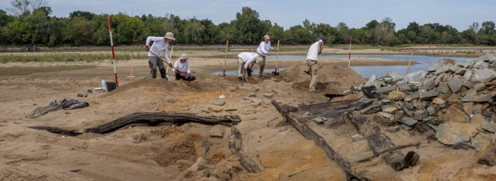 Conference sur les fouilles archeologiques de l'ile Mouchet et de l'ile Coton - Journees Europeennes du Patrimoine