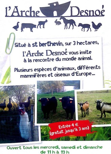 L Arche Desnoe Zoos And Activities For Children France Atlantic